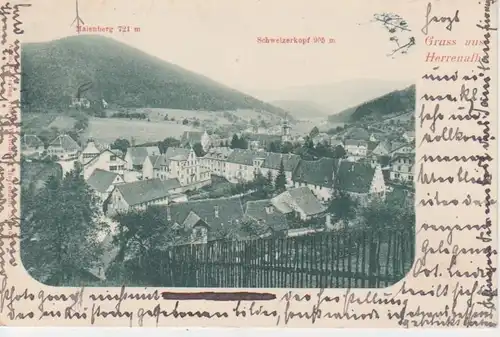 Gruß aus Herrenalb, Marienberg… gl1902 61.618