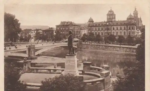 Heilbronn a. N.- Bismarkdenkmal,Neckarbrücke ngl 60.914