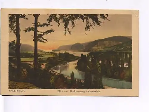 Andernach Blick vom Krahnenberg gl1926 18.244