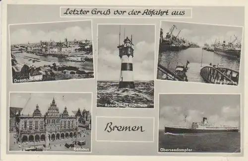 Bremen Mehrbildkarte glca.1950 70.880