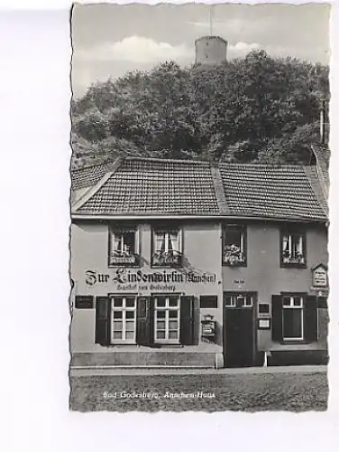 Godesberg a.Rh. Lindenwirtein "Ännchen" gl1956 19.458