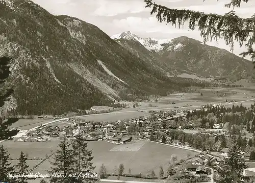 Bayrischzell Panorama mit Aiplspitz gl1963 119.220