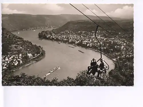 Boppard a.Rh. Sesselbahn gl1959 18.217