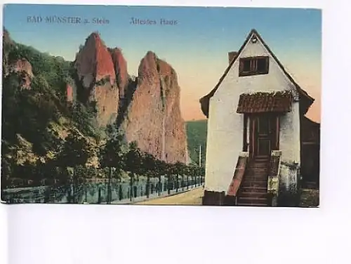 Bad Münster am Stein Ältestes Haus ngl 18.285