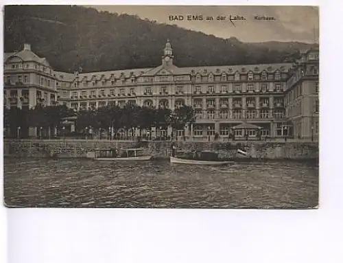 Bad Ems a.d.Lahn Kurhaus gl1912 18.041