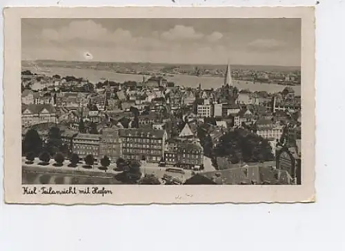 Kiel Teilansicht mit Hfen gl1942 44.118