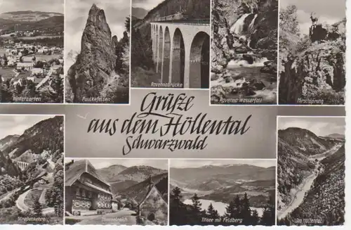 Grüße aus dem Höllental/Schwarzwald gl1950 60.292