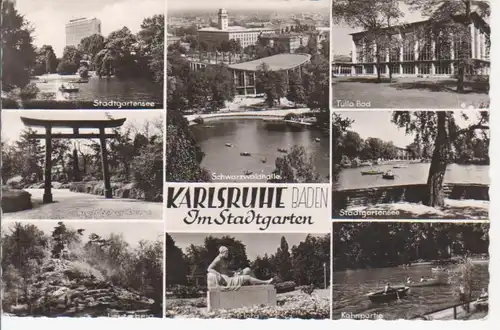 Karlsruhe Baden - Am Stadtgarten gl1960 60.734