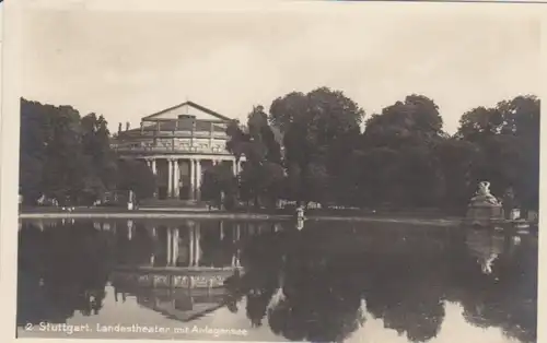 Stuttgart - Landestheater mit Anlagensee ngl 60.340