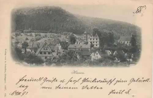 Hirsau - Teilansicht gl1897 60.819