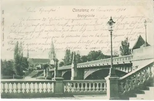 Constanz Bodensee Rheinbrücke gl1901 25.559