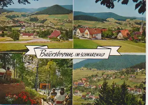 Baiersbronn im Schwarzwald - Teilansichten ngl 60.771