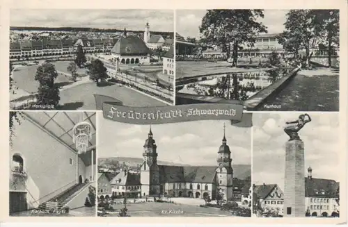 Freudenstadt im Schwarzwald-Teilansichten ngl 61.090