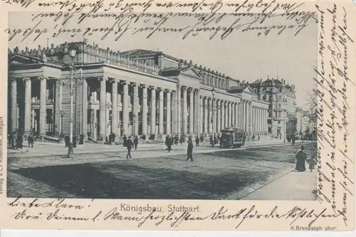 Stuttgart - Der Königsbau gl1904 61.710