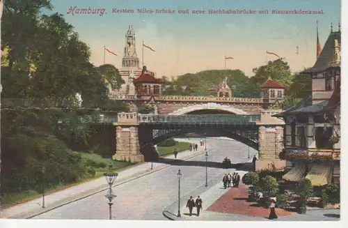 HH Milesbrücke Hochbahnbrücke Denkmal gl1913 70.984