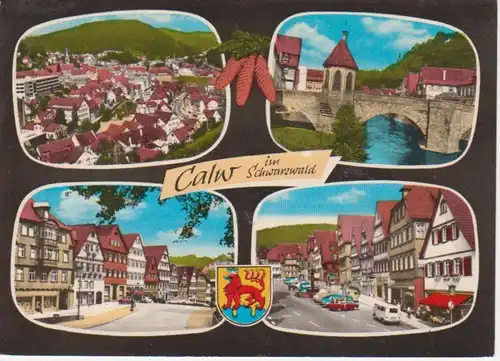 Calw im Schwarzwald - Teilansichten ngl 60.867