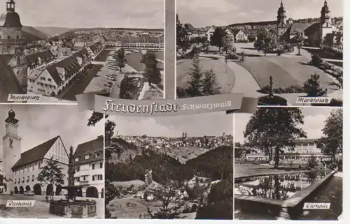 Freudenstadt im Schwarzwald-Teilansichten gl1961 61.169