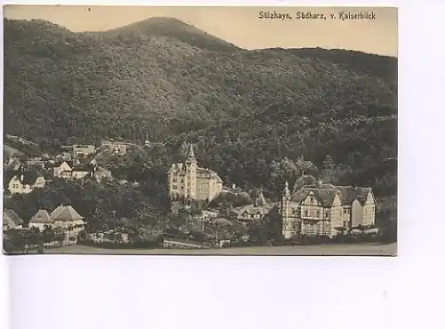 Sülzhayn Südharz vom Kaiserblick gl1916 16.385