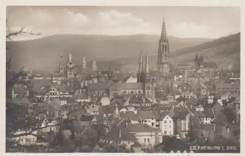 Freiburg i.B. Gesamtansicht Fotokarte ngl 71.563