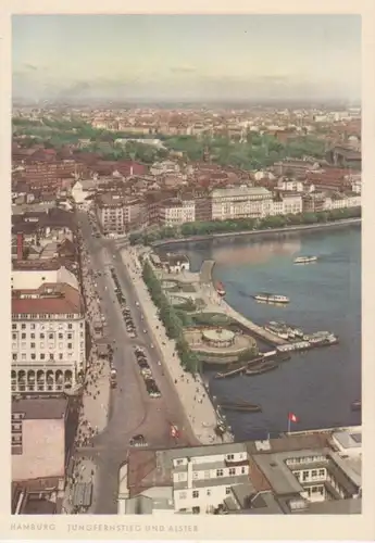 Hamburg Jungfernstieg und Alster ngl 71.005