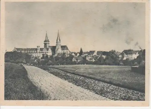 Oehringen Blick auf Schloss und Kirche ngl 71.339