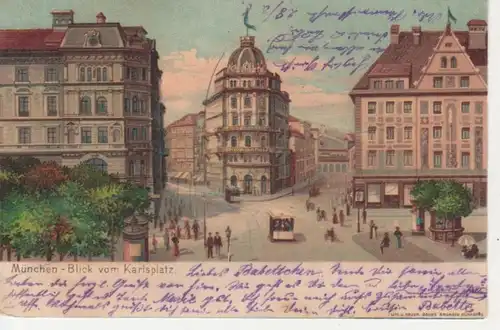 München Blick vom Karlsplatz gl1900 71.604