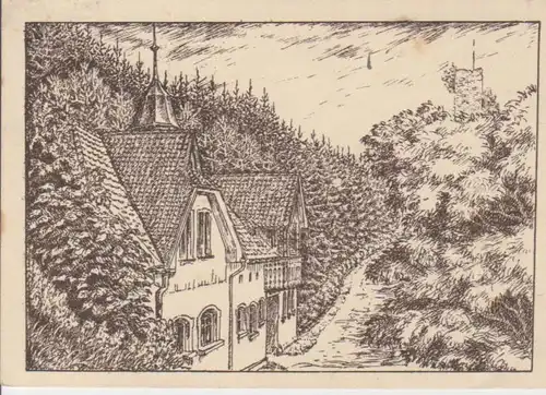 Pforzheim - Jugendherberge Hornberg gl1927 61.606