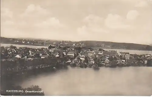 Ratzeburg i.Lbg Gesamtansicht um 1925 ngl B0.296