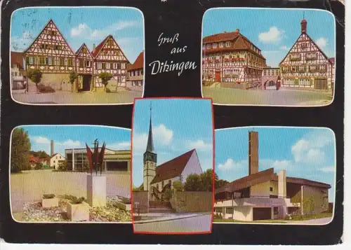 Gruß aus Ditzingen - Teilansichten gl1975 61.745