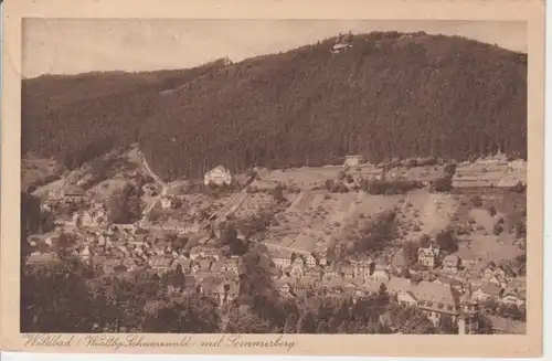Wildbad württ. Schwarzwald mit Sommerberg gl1925 61.603