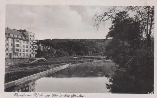 Pforzheim - Bliuck zur Hindenburgbrücke ngl 61.613