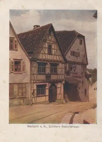 Marbach a.N. Schillers Geburtshaus gl1917 71.374