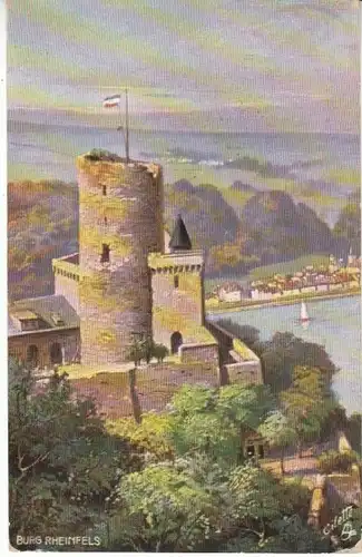 Burg Rheinfels bei St.Goar gl1911 27.754