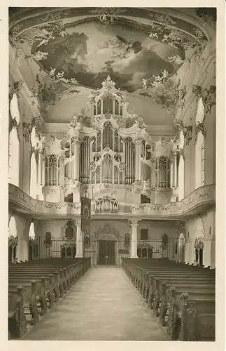 Klosterkirche Roggenburg Orgelprospekt ngl 123.238