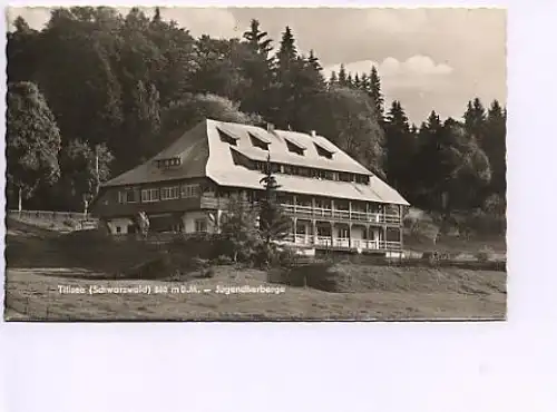 Titisee Schwarzwald Jugendherberge gl1964 49.293