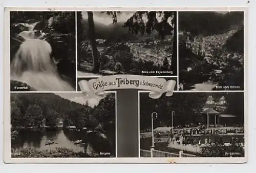 Triberg Mehrbildkarte gl1938 30.905