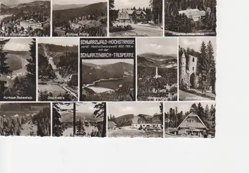 Schwarzwald - Hochstraße, Talsperre gl1962 13.091