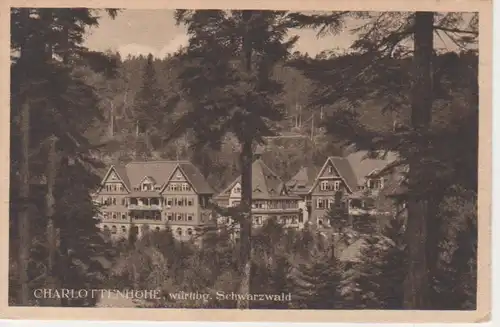 Charlottenhöhe, württ. Schwarzwald gl1926 61.591