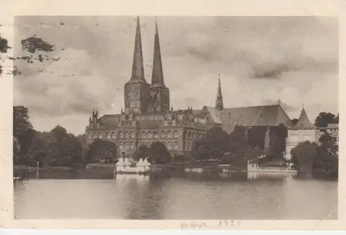 Lübeck Dom und Museum gl1924 71.226