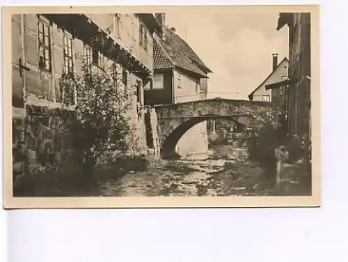 Schleusingen Thür. Alt-Schleusinger Idyll ngl 16.674