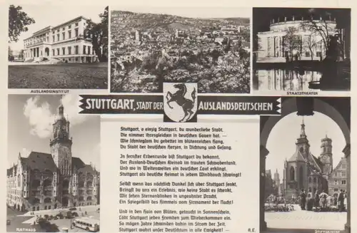 Stuttgart - Teilansichten, Gedicht ngl 60.447