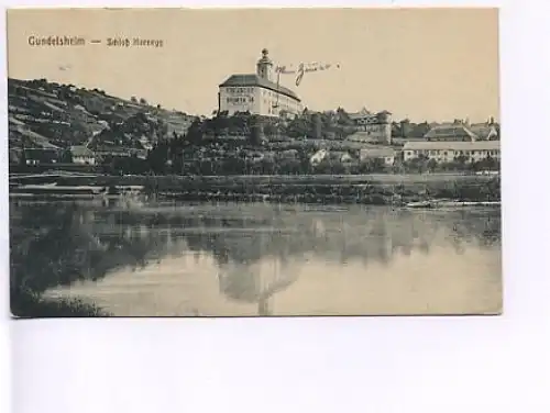 Gundelsheim/Neckar Schloss Hornegg gl1925 29.933