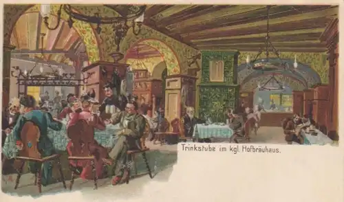 München Hofbräuhaus Trinkstube gl1908 71.694