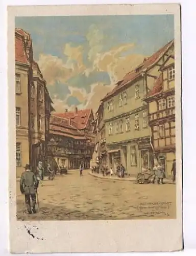 Alt-Halberstadt Hinter d.Richthaus W.GEMM gl1957 18.438