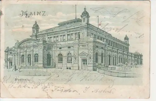 Mainz Stadthalle gl1900 71.291