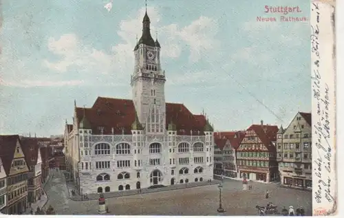 Stuttgart Neues Rathaus gl1905 71.468