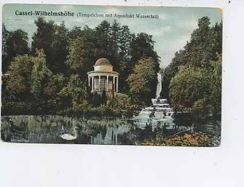 Kassel-Wilhelmshöhe.Tempelchen,… feldpgl1916 13.196