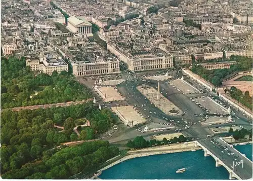 Paris La Place de Concorde et la Seine gl1967 27.968