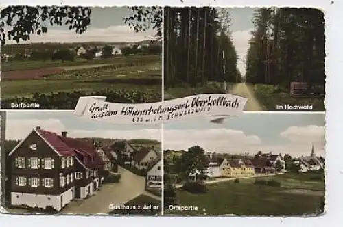 Oberkollbach Schwarzwald Gasthaus Adler gl1964 40.814