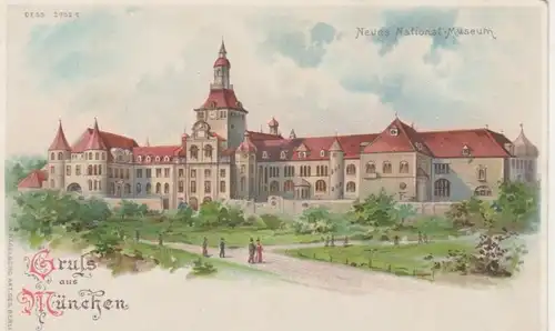 München Neues National-Museum ngl 71.734